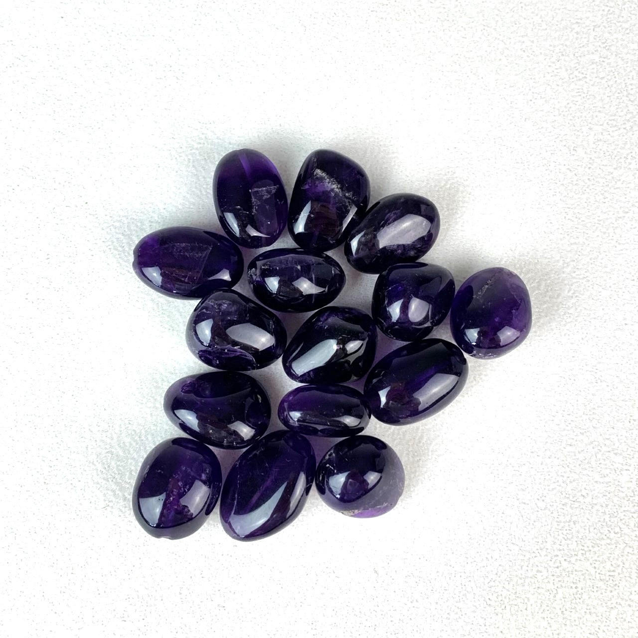 LØSE AMETYSTPERLER.