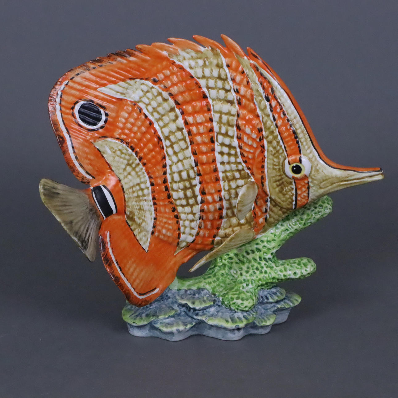 - GERHARD SKROBEK. ”Orange pincettfisk” - Goebel.