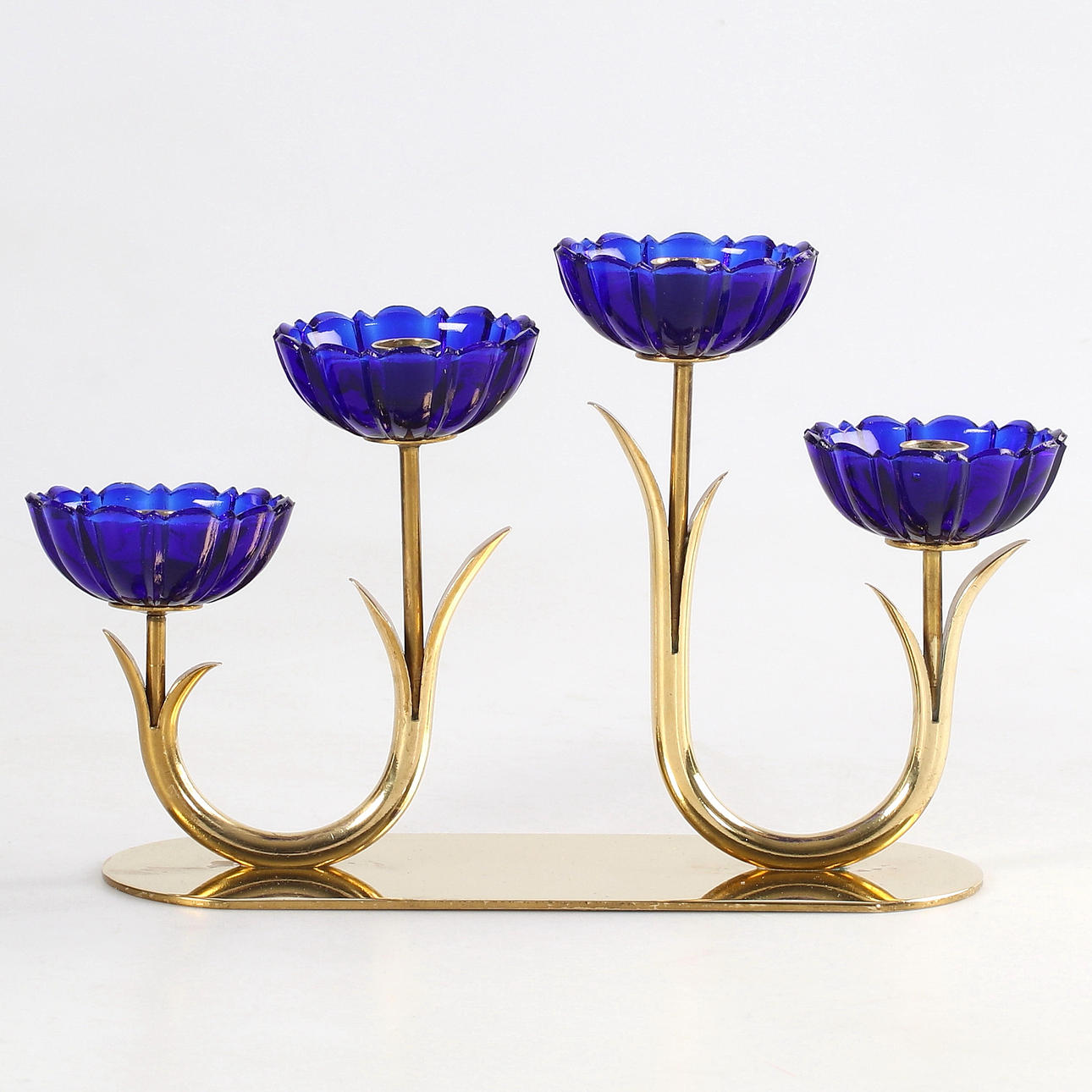 GUNNAR ANDER. Kanelaber, Ystad Metall.