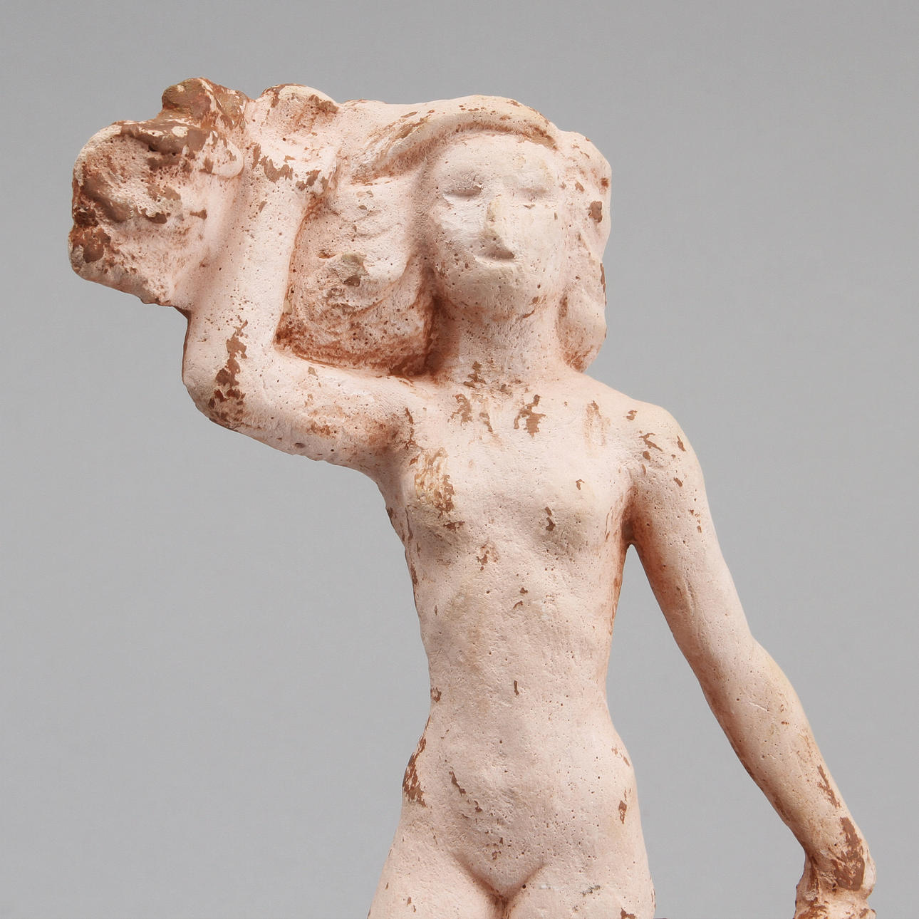 DAVID WRETLING. Skulptur, keramik, signerad.