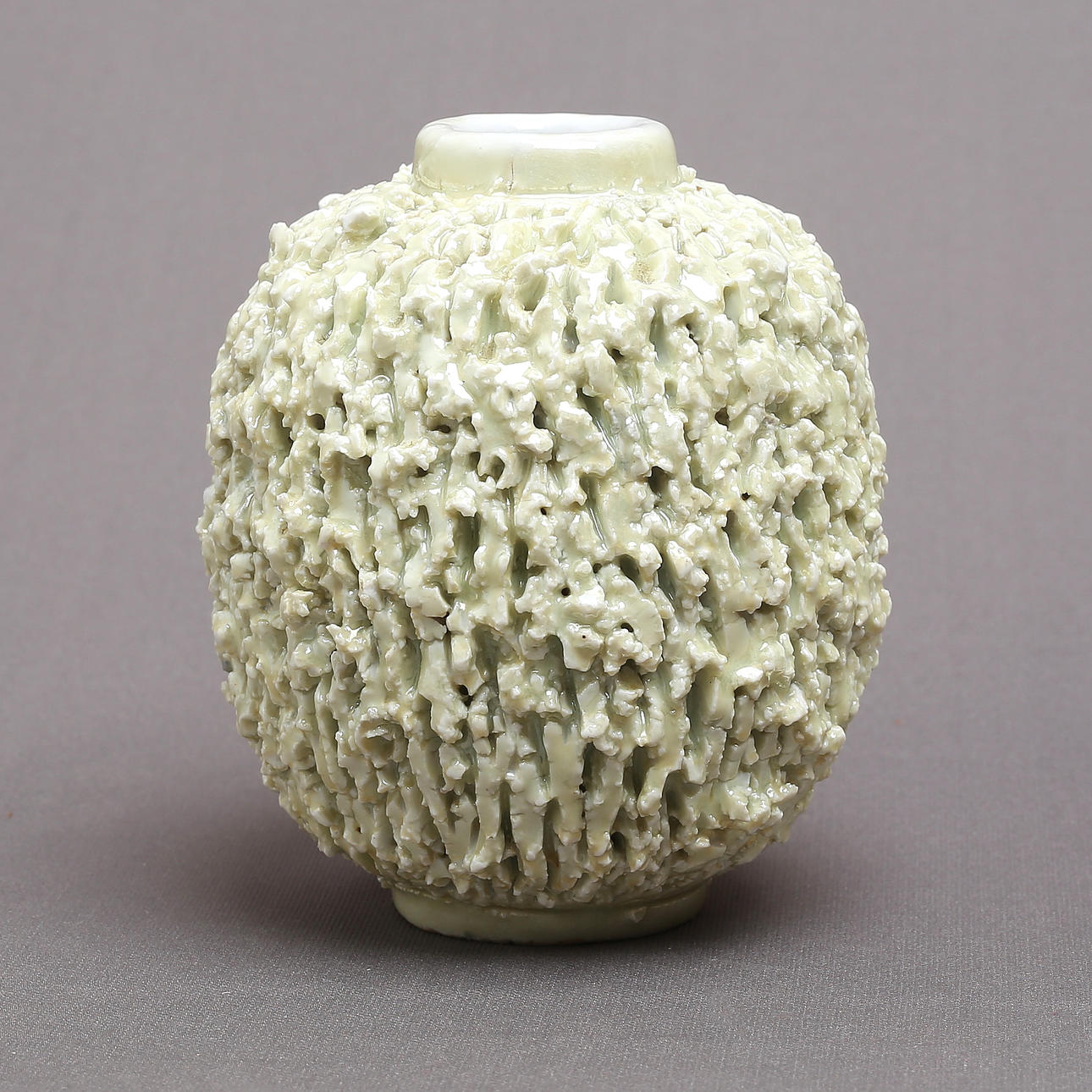 GUNNAR NYLUND. Vase, "Chamotte", stentøj, Rörstrand.