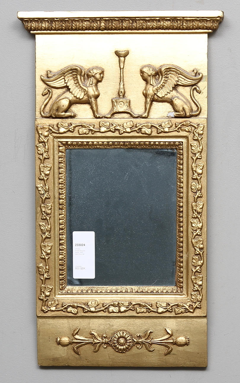 SPEGEL. empire/sengustaviansk, 1800-talets första del.