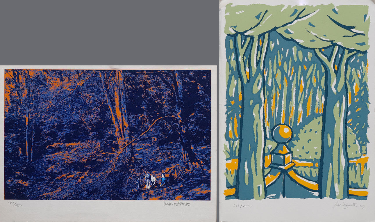 IGNASI ESTEVE AND MERCÈ HUERTA. Landscapes.