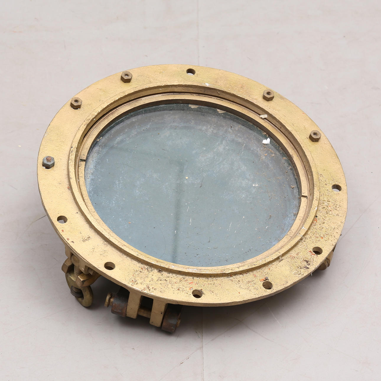 FARTYGSFÖNSTER, mässing, 1900-talet.