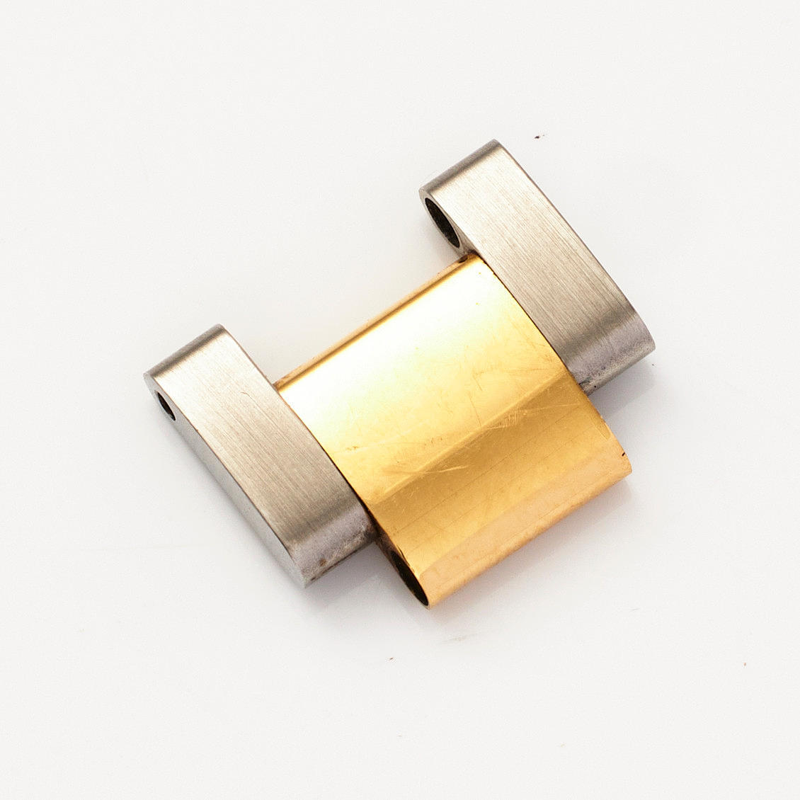 ROLEX, länbit, stål/guld.