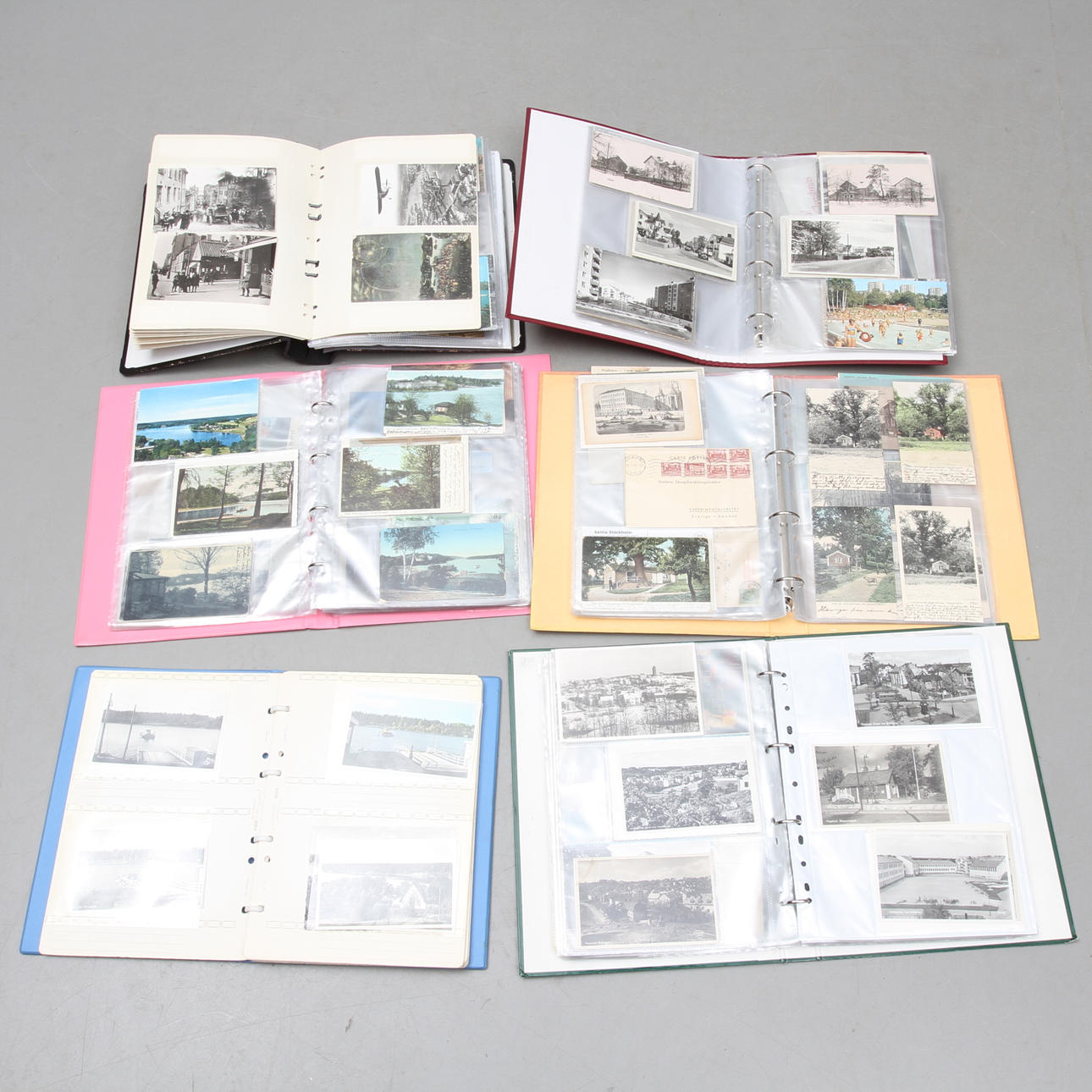 VYKORT, Stockholmiana, mestadels 1890-1950.