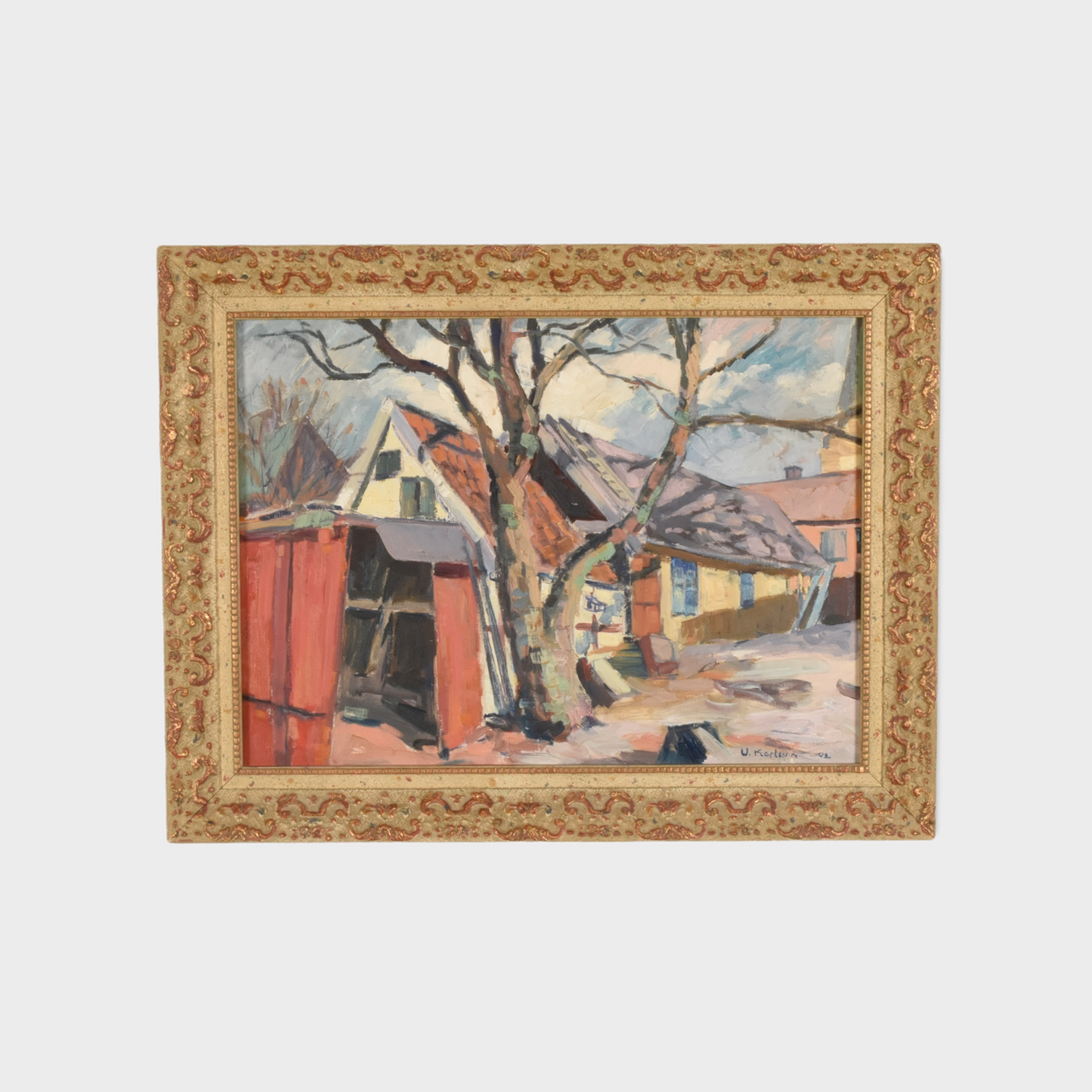 ULF KARLSSON. oil on canvas.