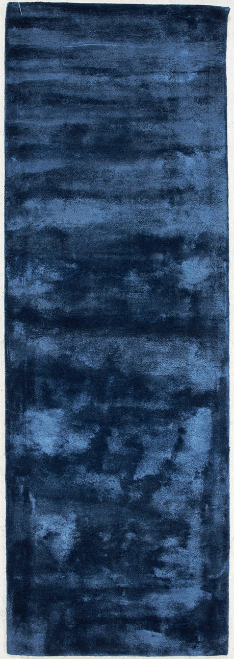 MATTA, Galleri, Camicamina, viskos, blå, mått ca 80x240 cm.