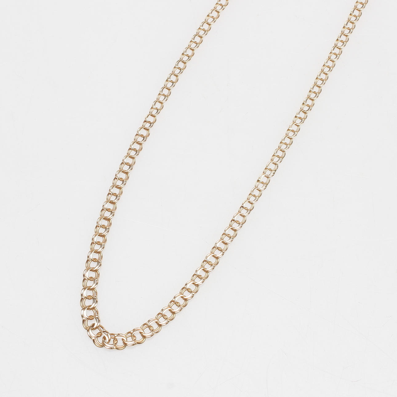 COLLIER, "Bismarck", 18k guld, vikt ca. 7,1 gram.