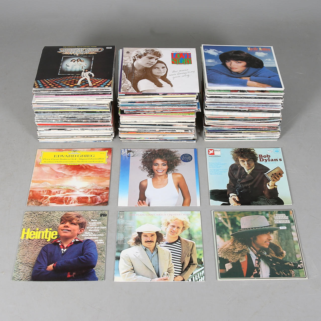 PARTI LP SKIVOR. Pop, Rock och klassiskt.