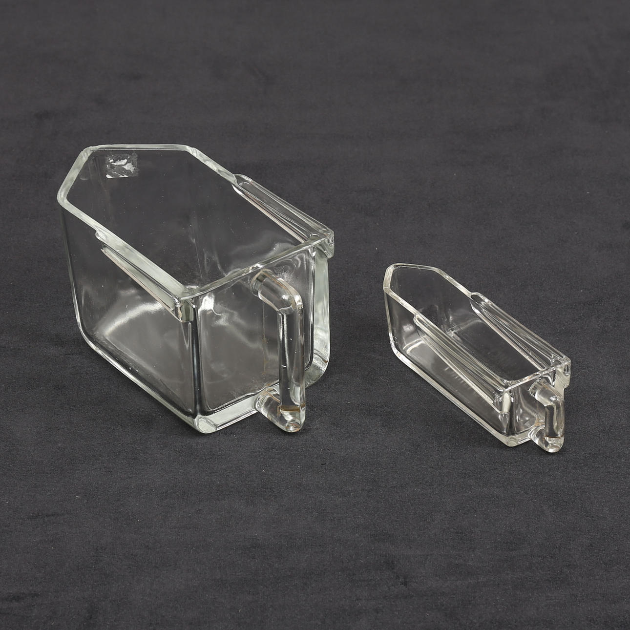 GLASBURKAR (16), till kryddhylla, Orrefors, 1900-talets mitt.