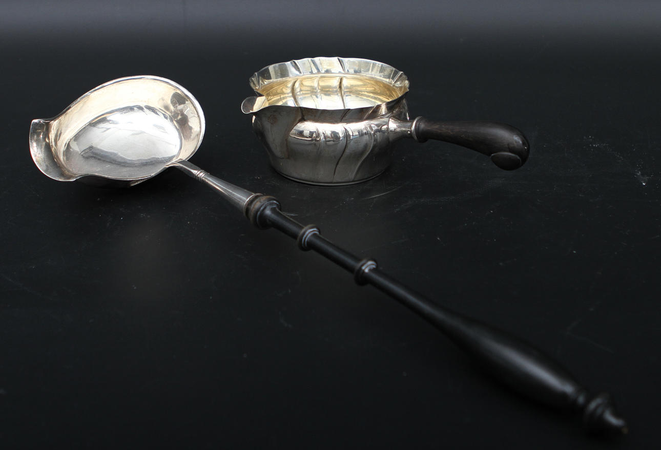 SOPPSLEV SAMT SÅSSLEV, silver.