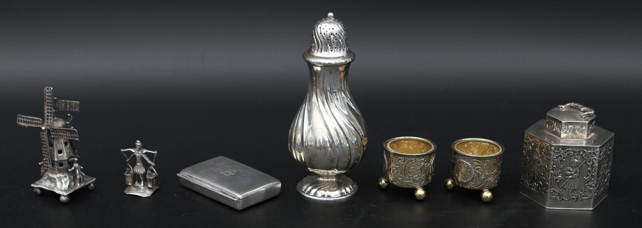 DIVERSE, 7 delar, silver.