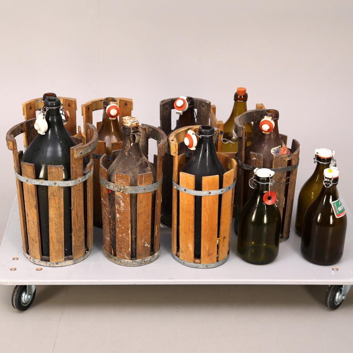 BRYGGERIFLASKOR, 11 st.