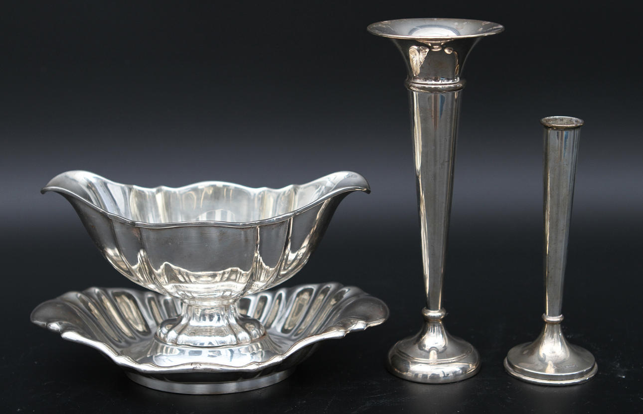 3 DELAR, silver.