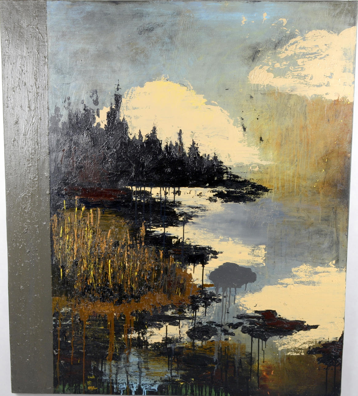 JOHAN PETTERSON. Olja på duk.