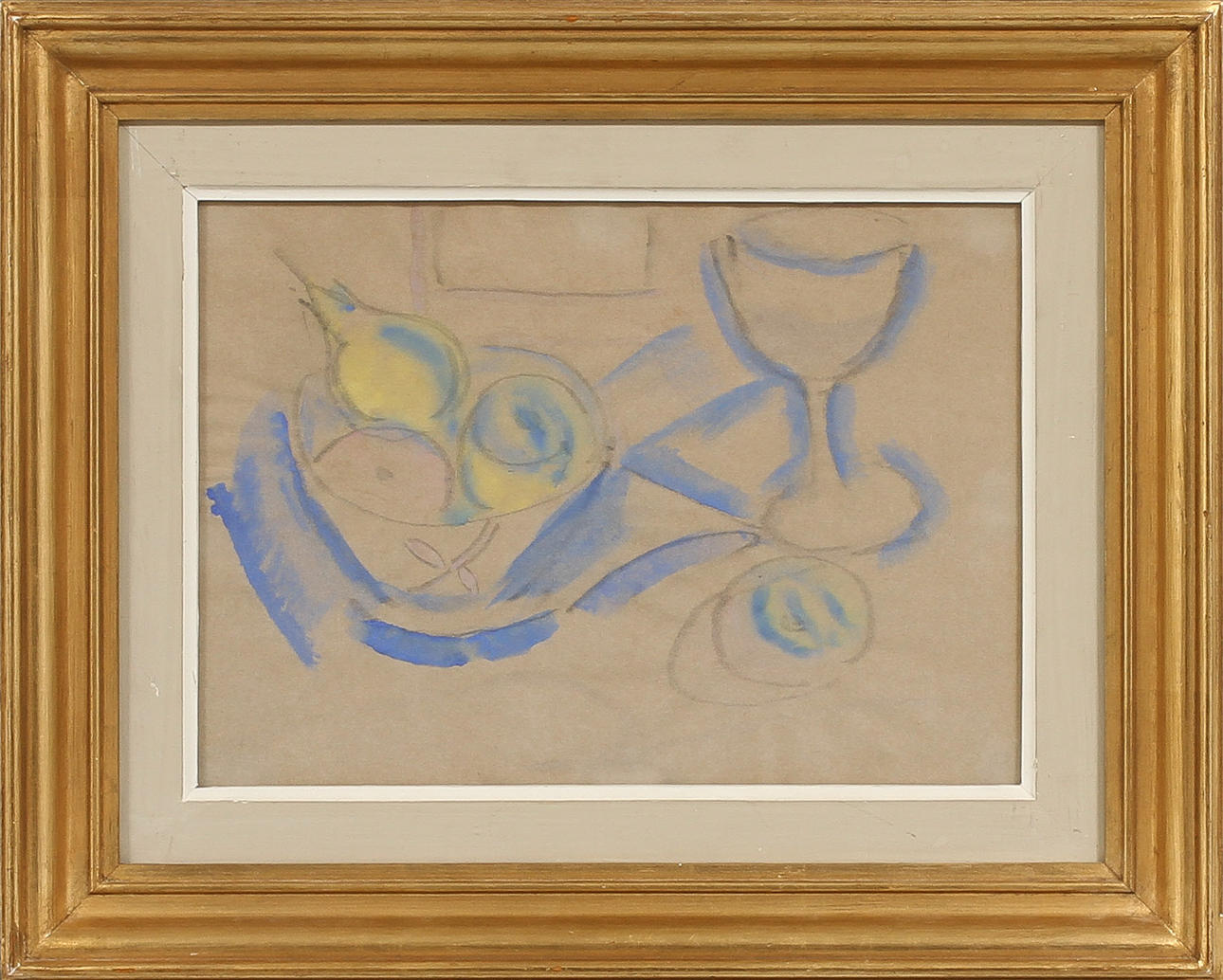 CELSO LAGAR. Stilleben, akvarell.