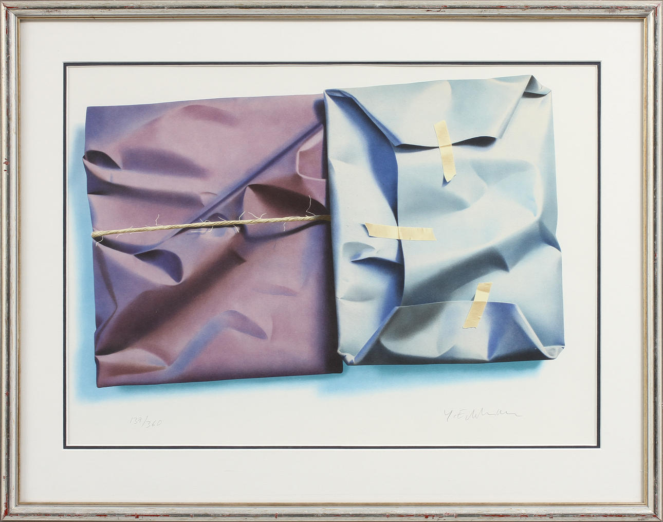 YRJÖ EDELMAN. Paket, litografi, sign o num 139/360.