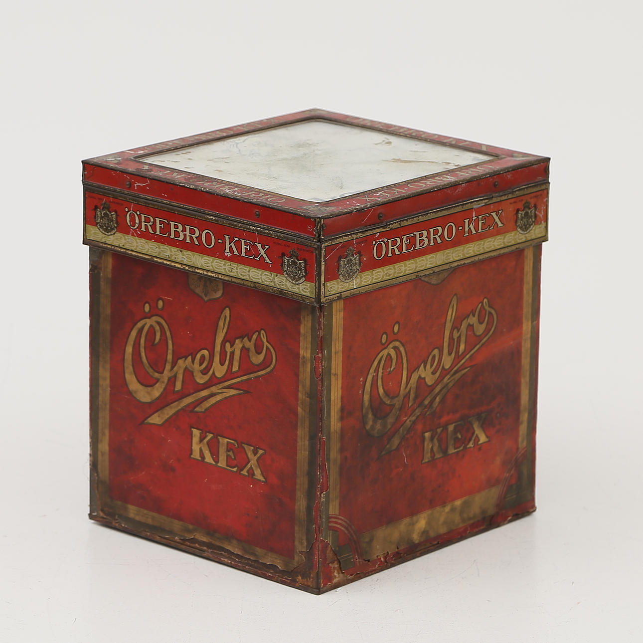 BURK, plåt, Örebro-kex, 1900-tal.