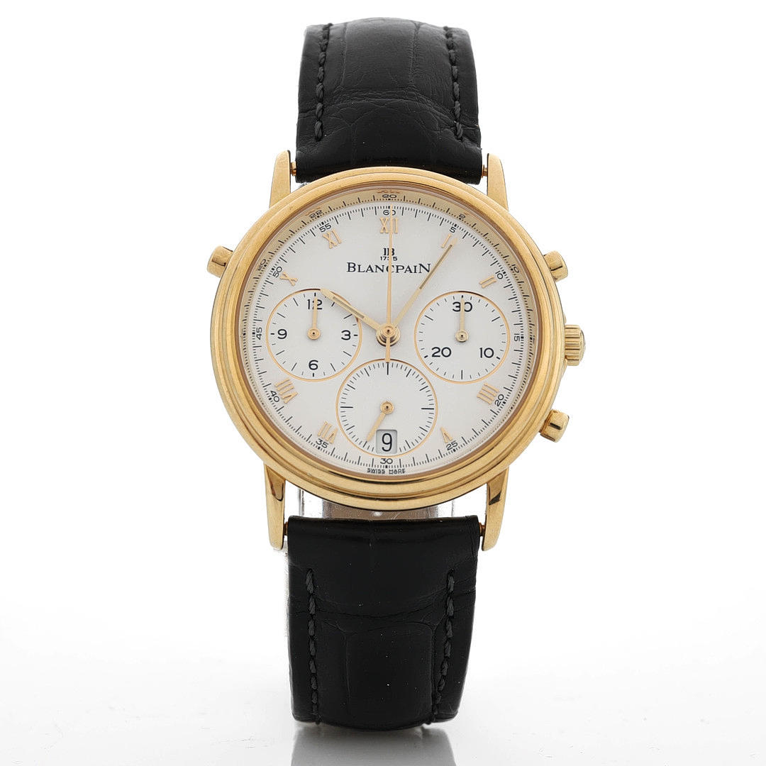 BLANCPAIN VILLERT WHEEL TRAPANTE SPLIT SECOND CHRONOGRAPH, wristwatch ...