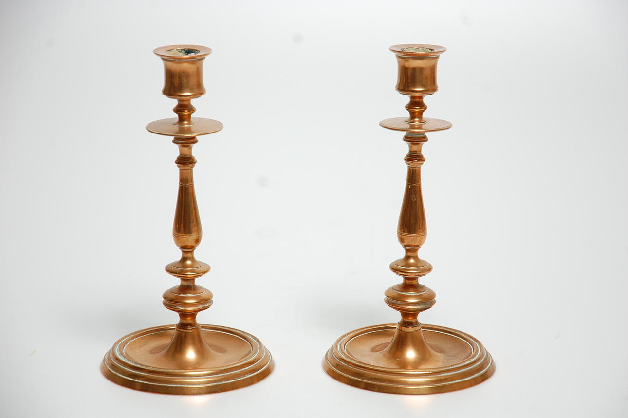 LJUSSTAKAR, 1 par, Skultuna bruk, Nr:15.