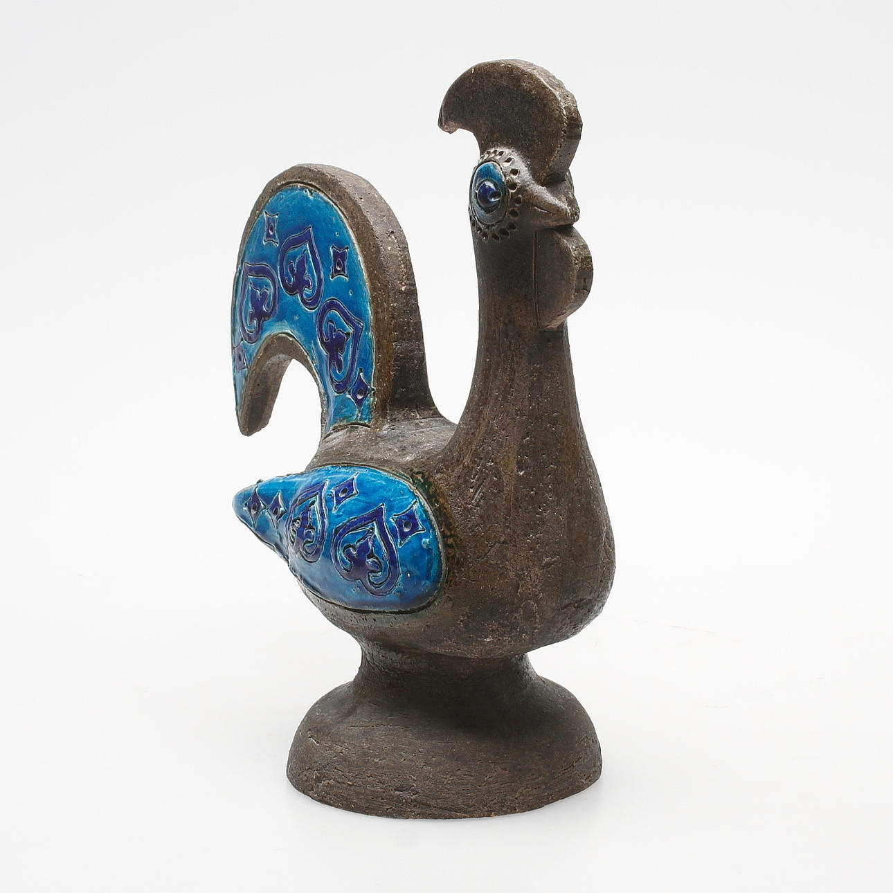 FIGURIN, keramik, Moresco-dekor, Bitossi, Italien.