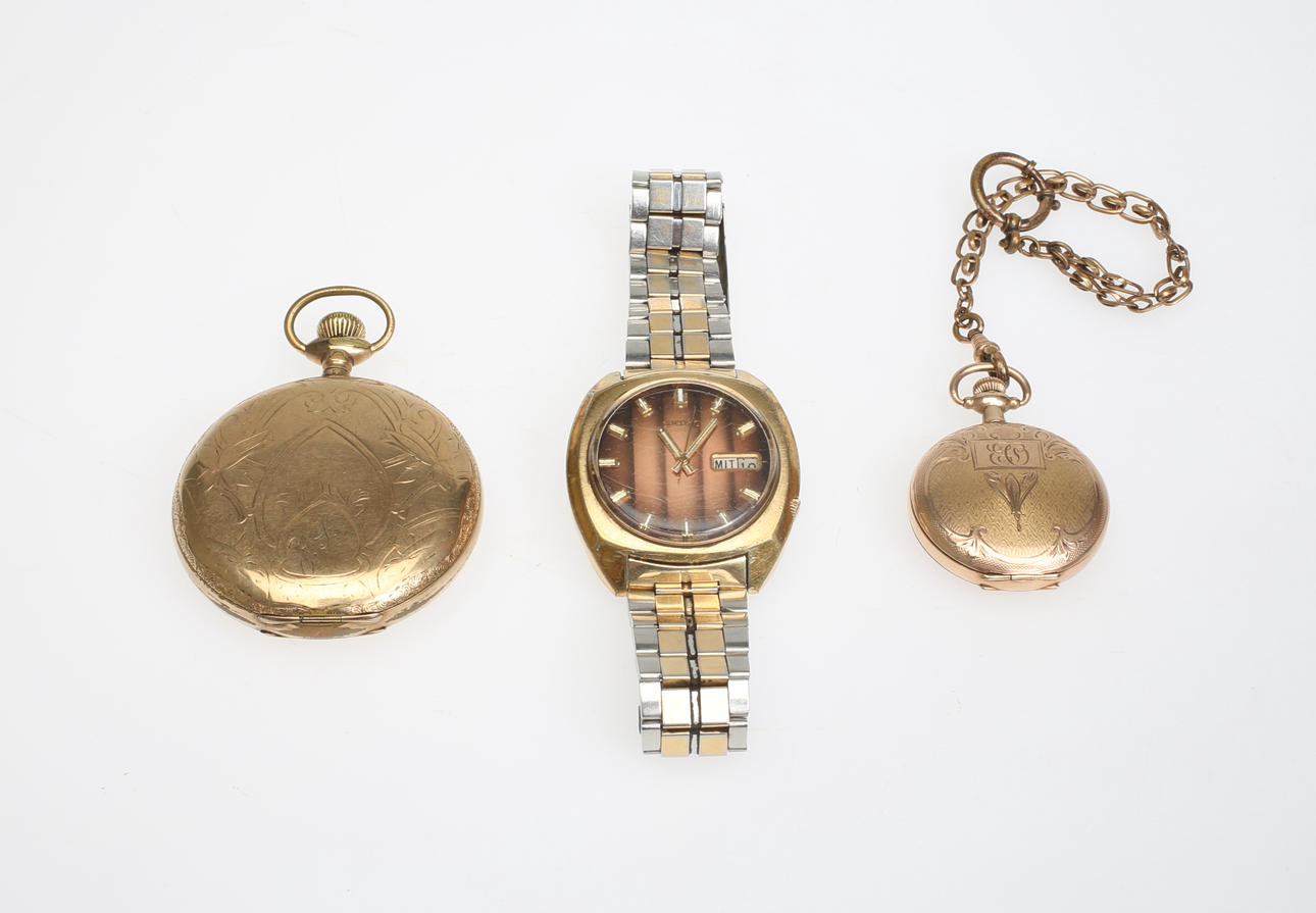 FICKUR 2 stycken samt ARMBANDSUR.