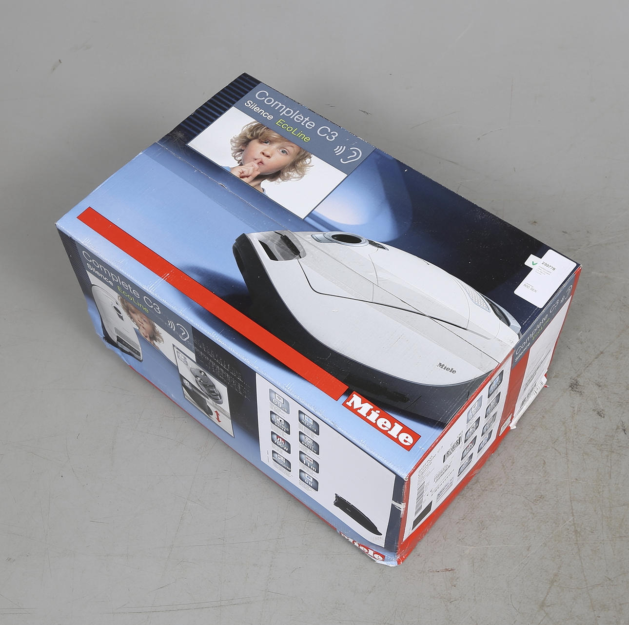 DAMMSUGARE, Miele, Complete C3, Silence EcoLine.