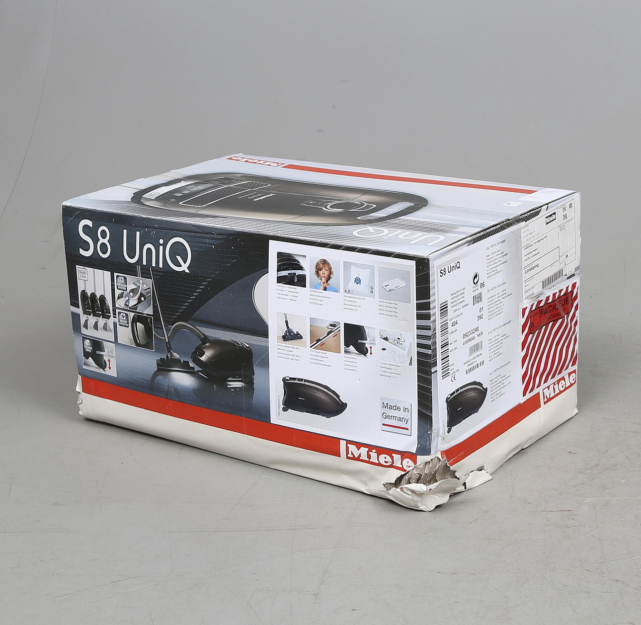 DAMMSUGARE, Miele, UniQ S8.