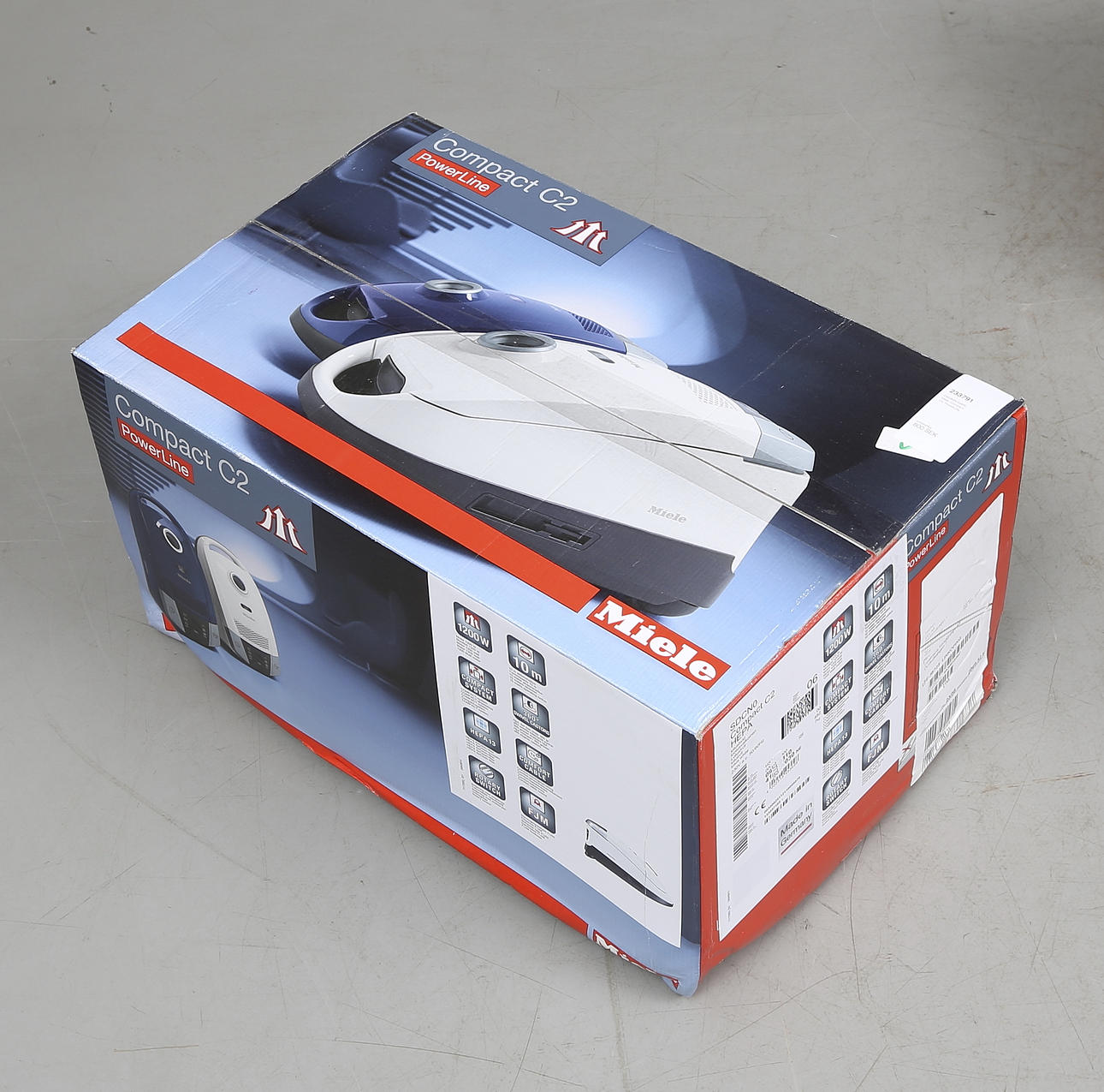 DAMMSUGARE, Miele, Compact C2, PowerLine.