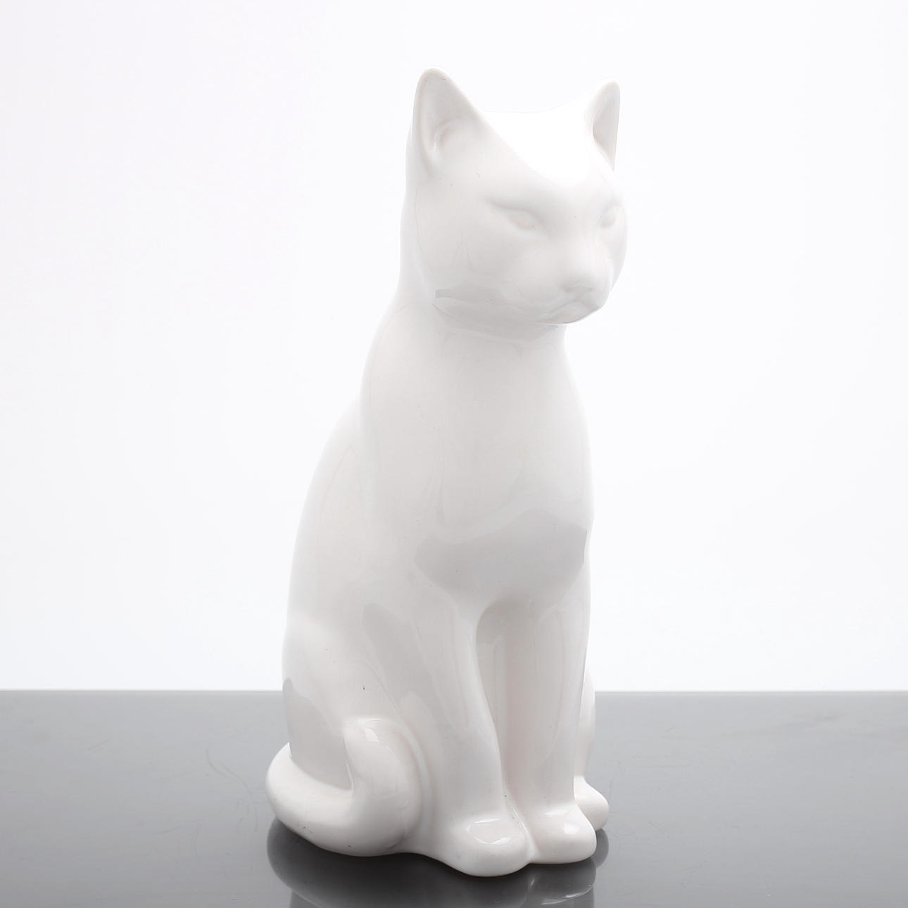 FIGURIN, katt, porslin.