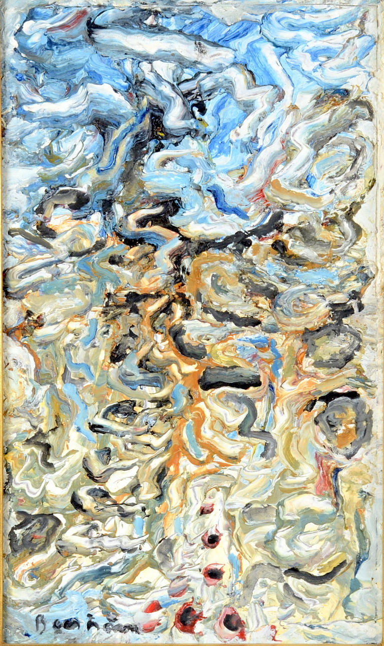 HARRY BOOSTRÖM. Olja på pannå.