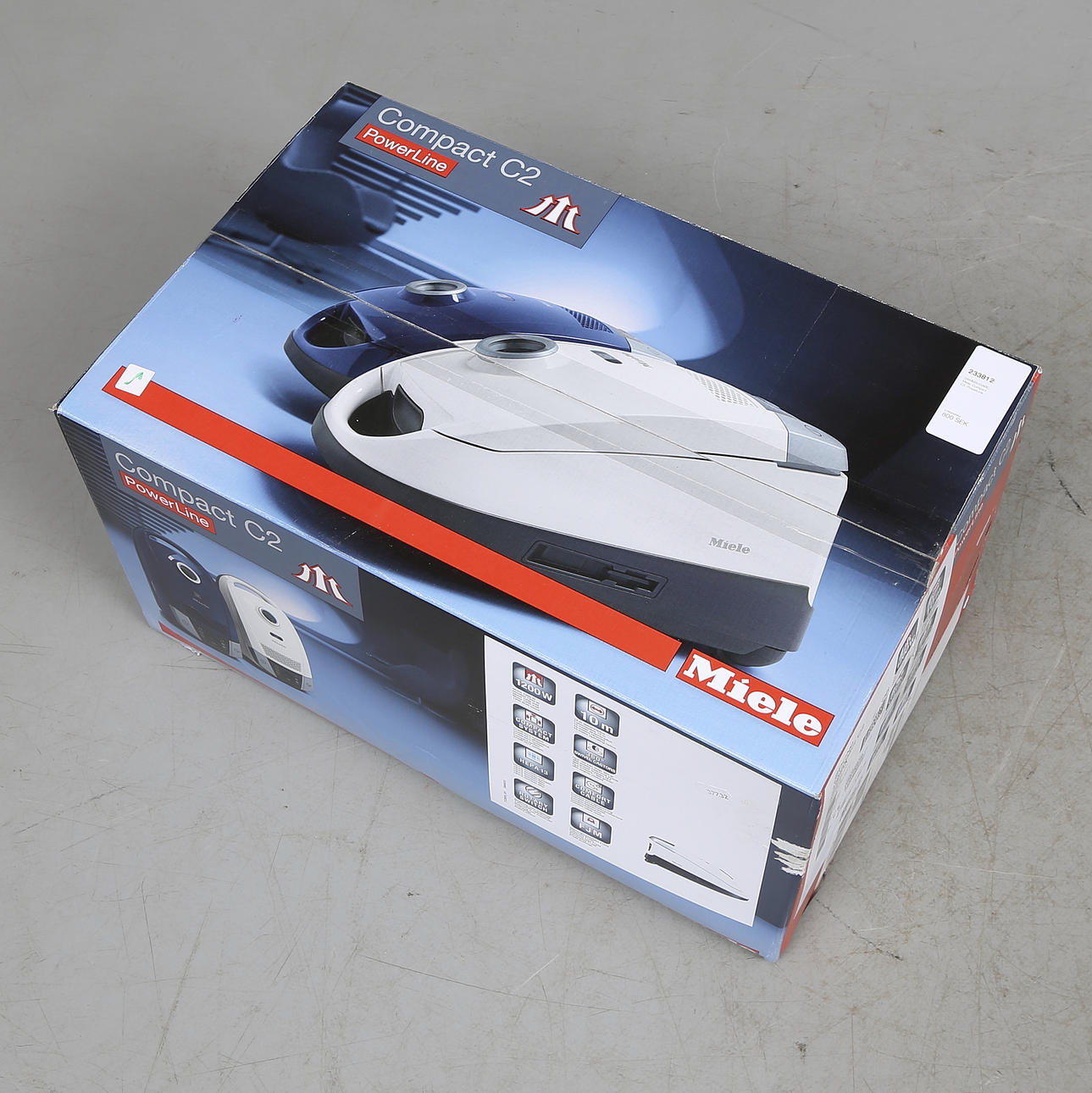 DAMMSUGARE, Miele, Compact C2, PowerLine.