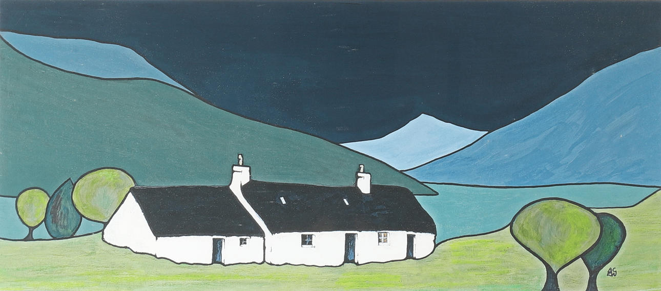 ANGELA ELLIOT-WALKER. BLACKROCK STUGA, GLENCOE.