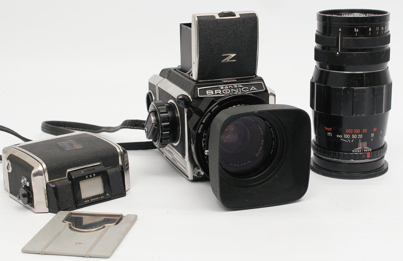 KAMERA PAKET, Bronica Zanza S2A.