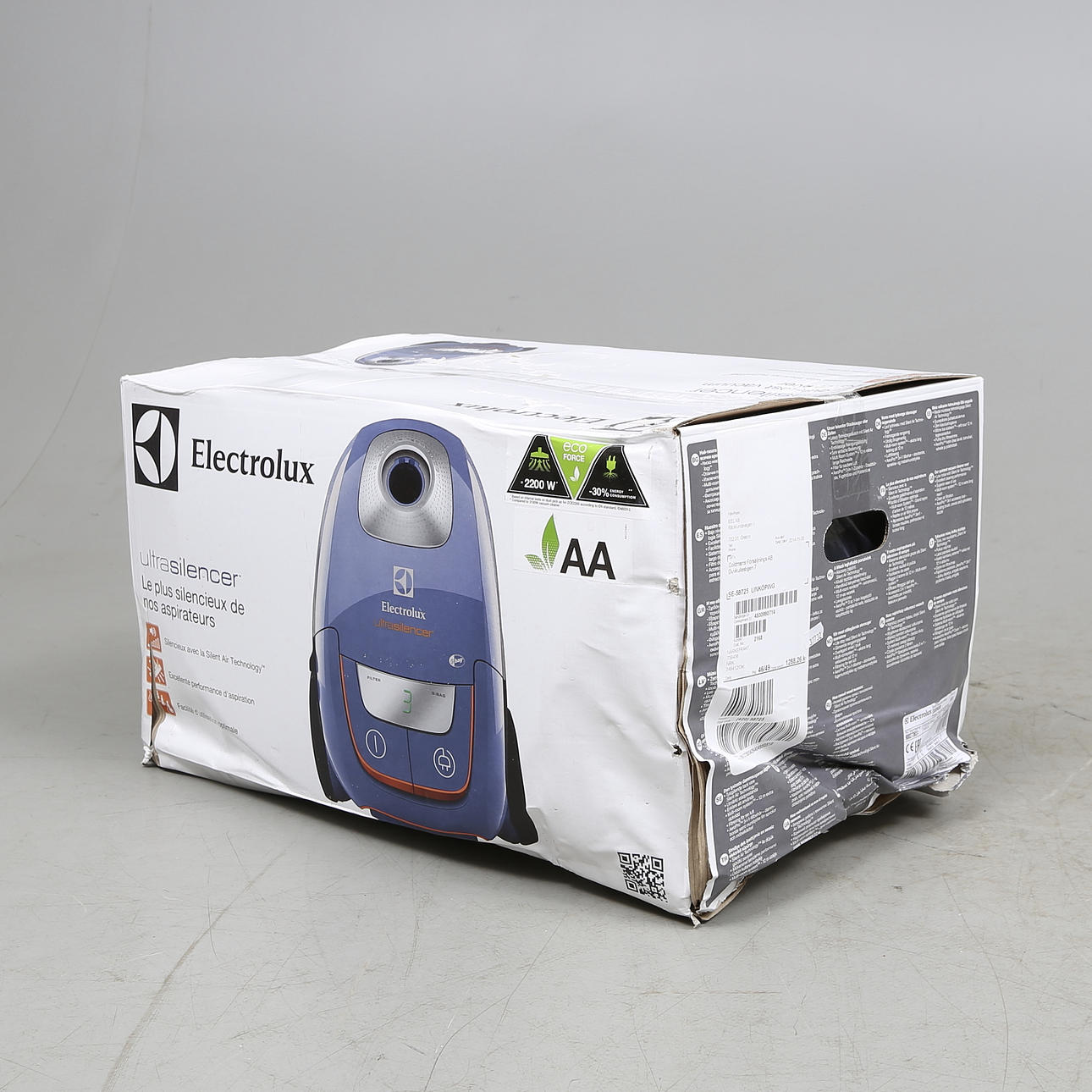 DAMMSUGARE, Electrolux, Ultrasilencer.