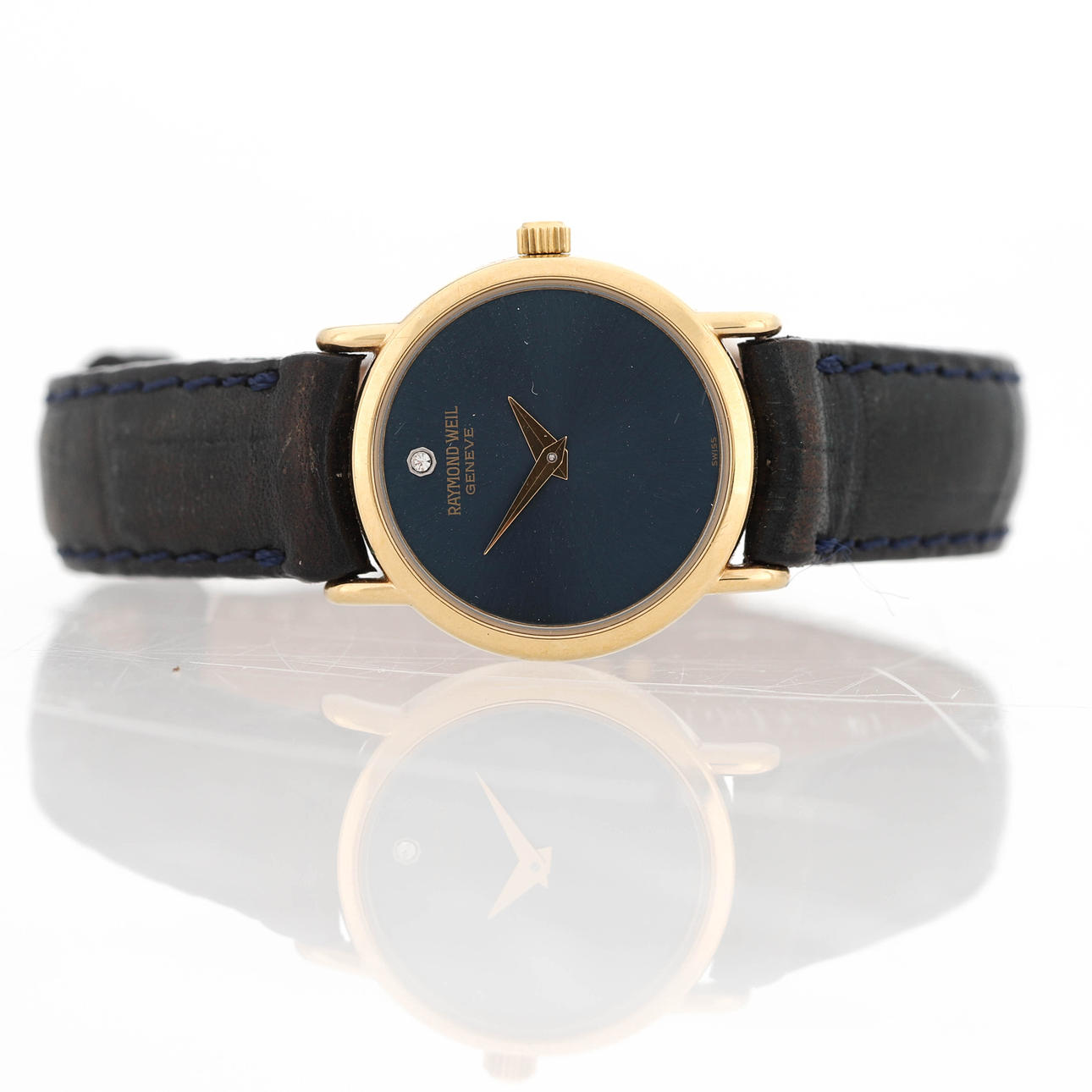 RAYMOND WEIL, wristwatch, double, quartz, 1980s.