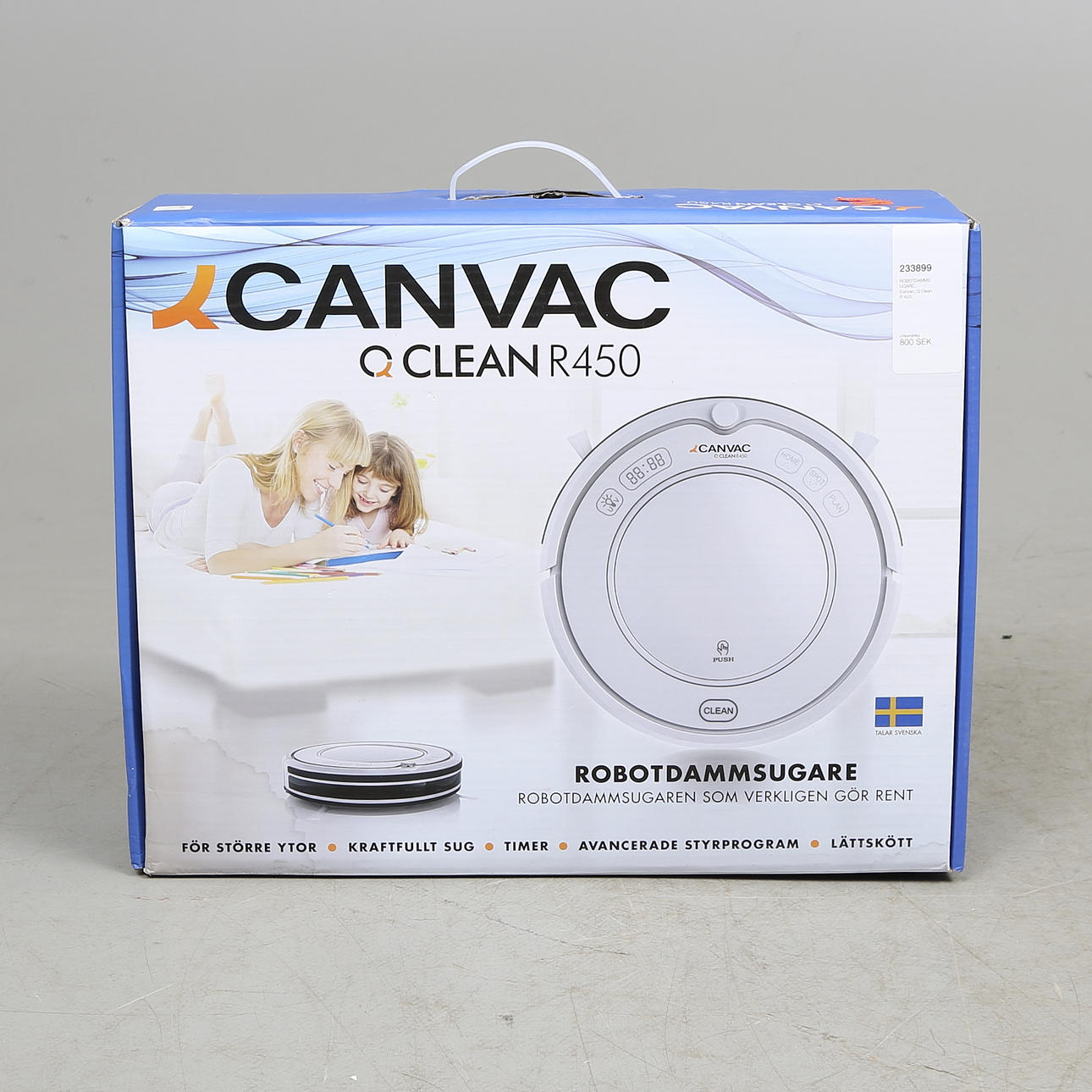 ROBOTDAMMSUGARE, Canvac, Q Clean R 450.