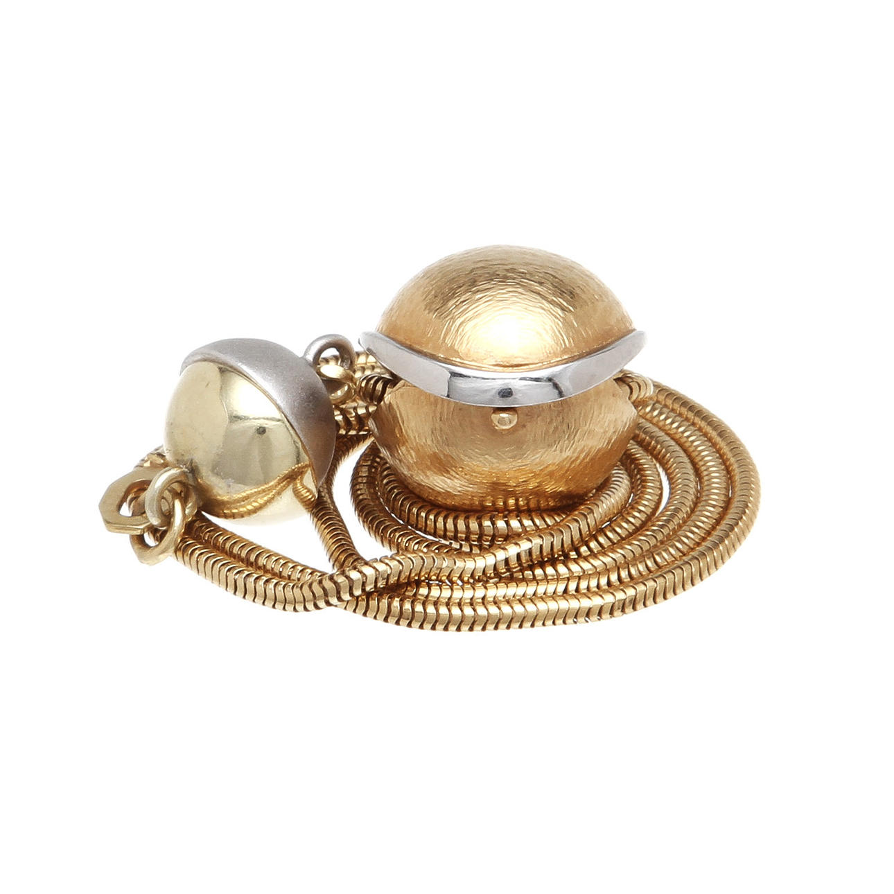 GULDLÅS, "Smile", 18k, Ole Lynggaard, 5,5 gram, kedja 18k medföljer ´, 7,5 gram.