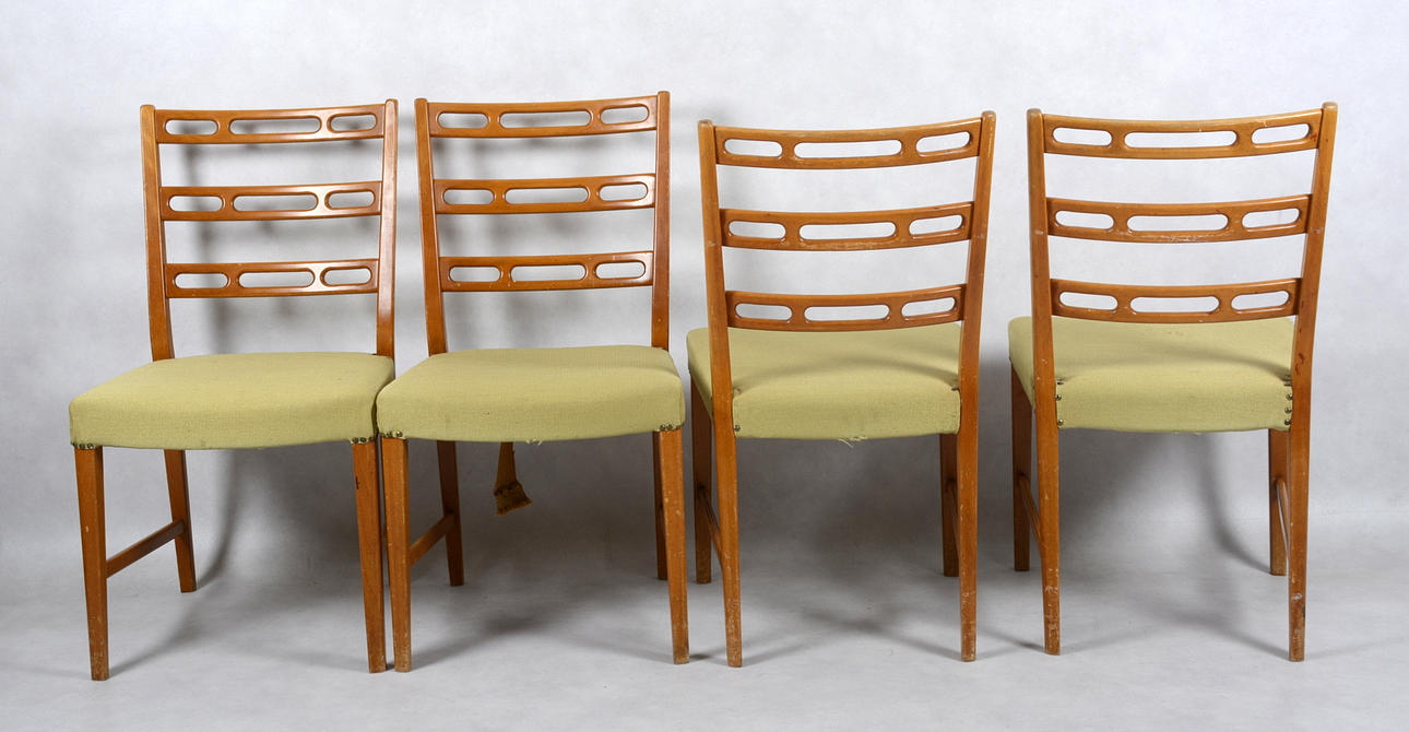 STOLAR 4 stycken, Nordiska Kompaniet. 1940-tal.