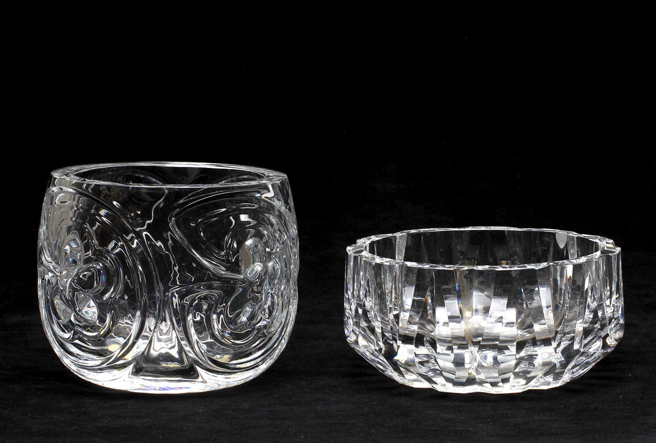 SKÅLAR, 2 st, Orrefors.