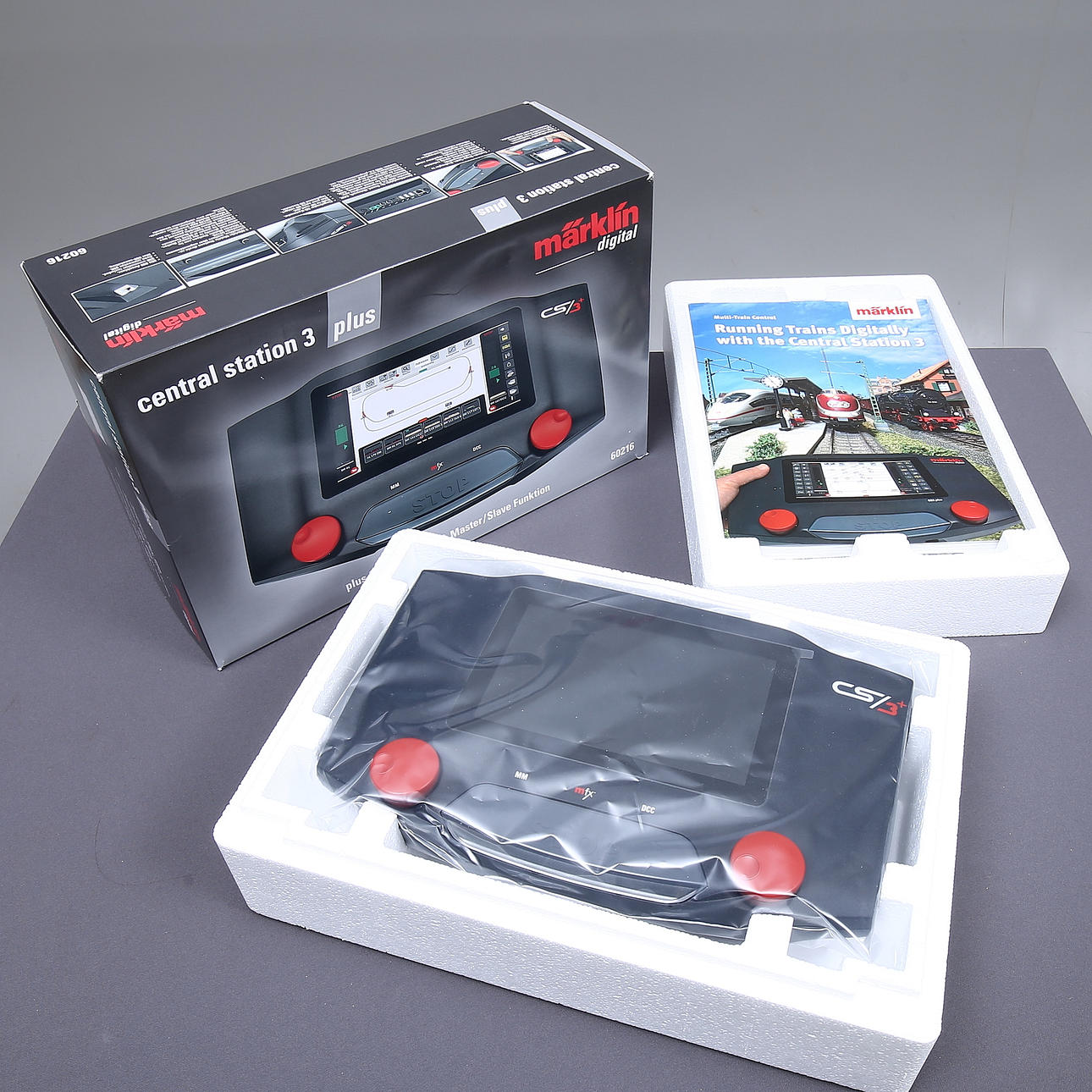 MÄRKLIN 60216 centralstation 3 i original emballage.