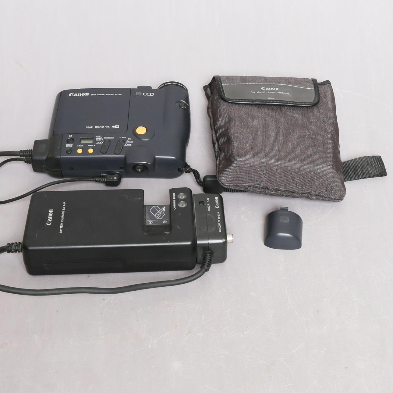 CANON STILL VIDEO CAMERA RC-251, 1988.