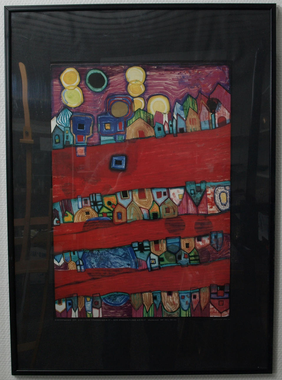 FRIEDRICH HUNDERTWASSER. Affisch.