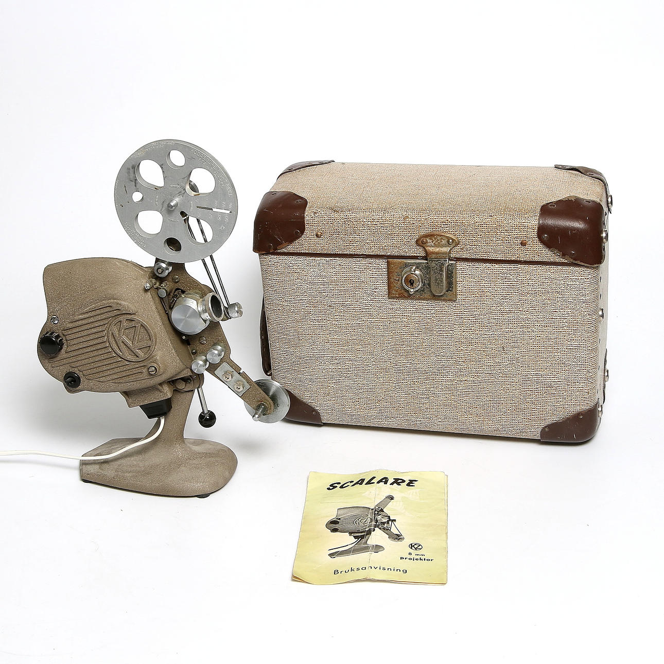 FILMPROJEKTOR, 8 mm, Scalare, Stockholm. 1900-talets mitt.