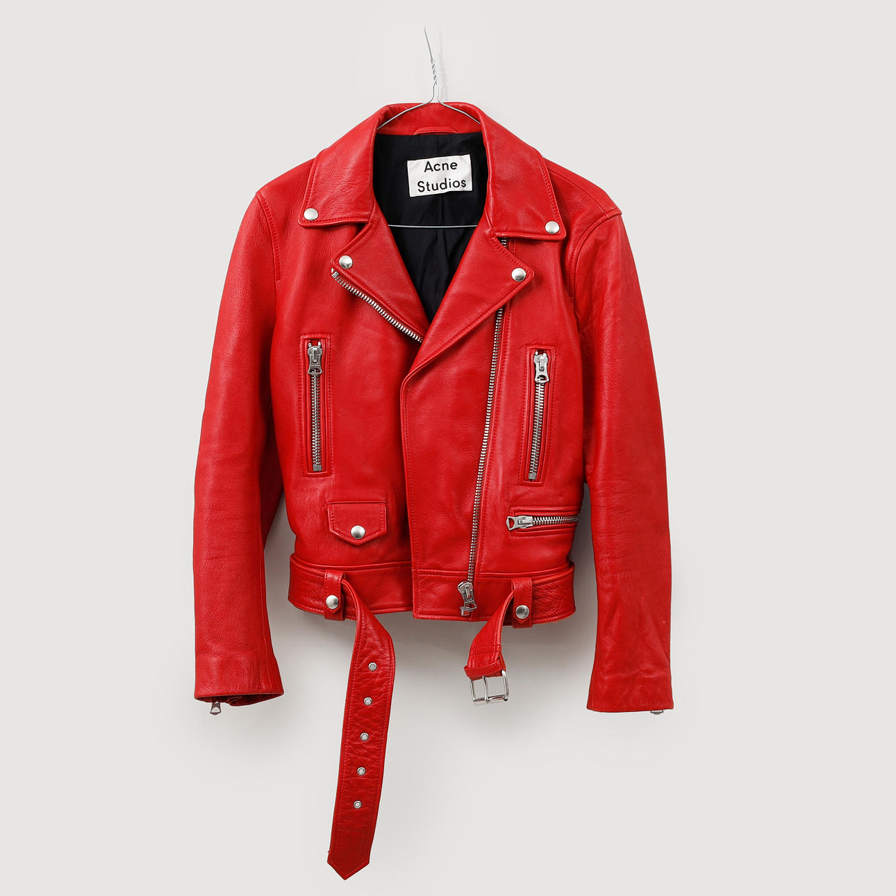 JACKA, "Mock", skinn, Acne, storlek 36.