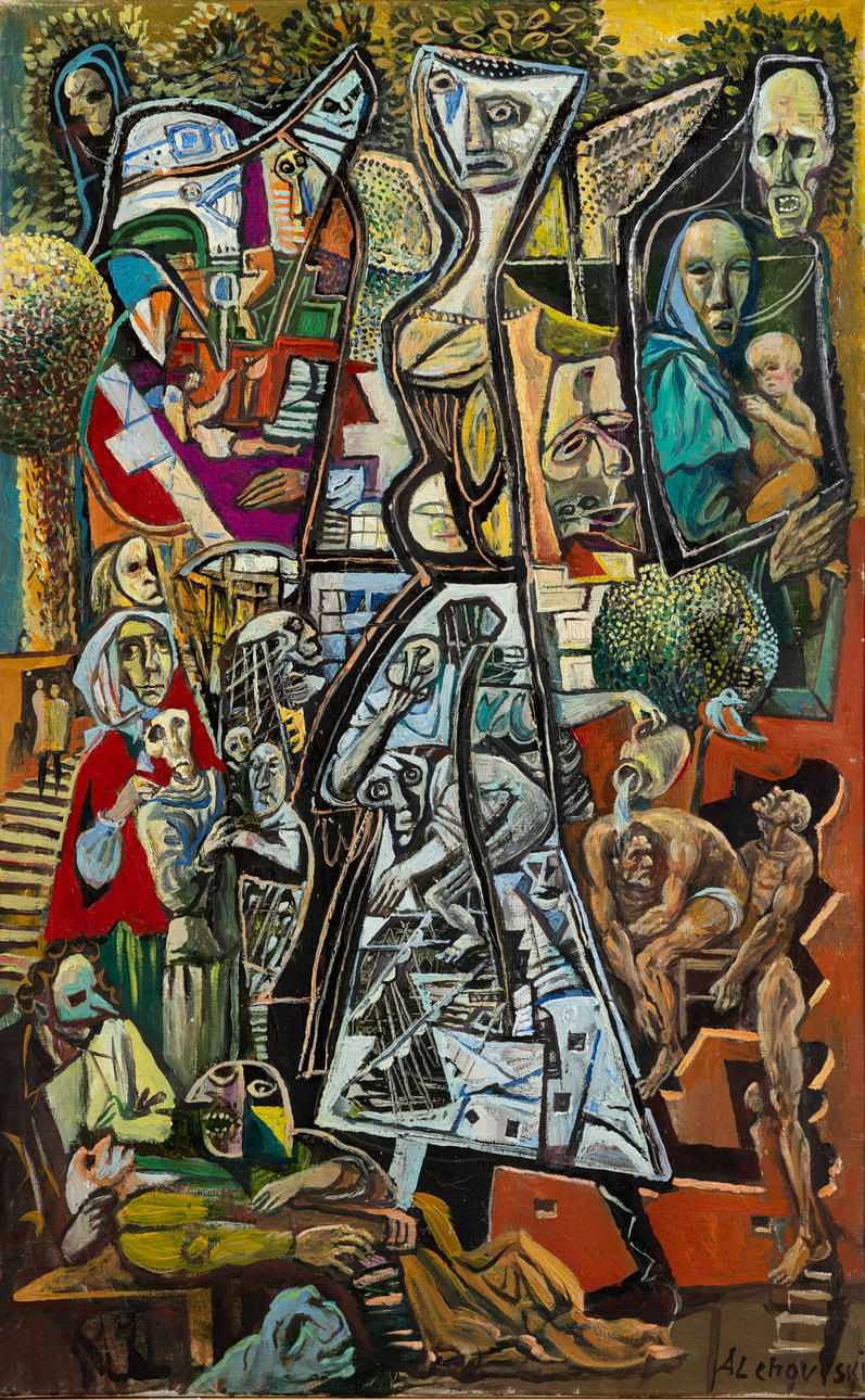 ALEXANDER ALKHOVSKY (GEB. 1947). Confusing alleys.