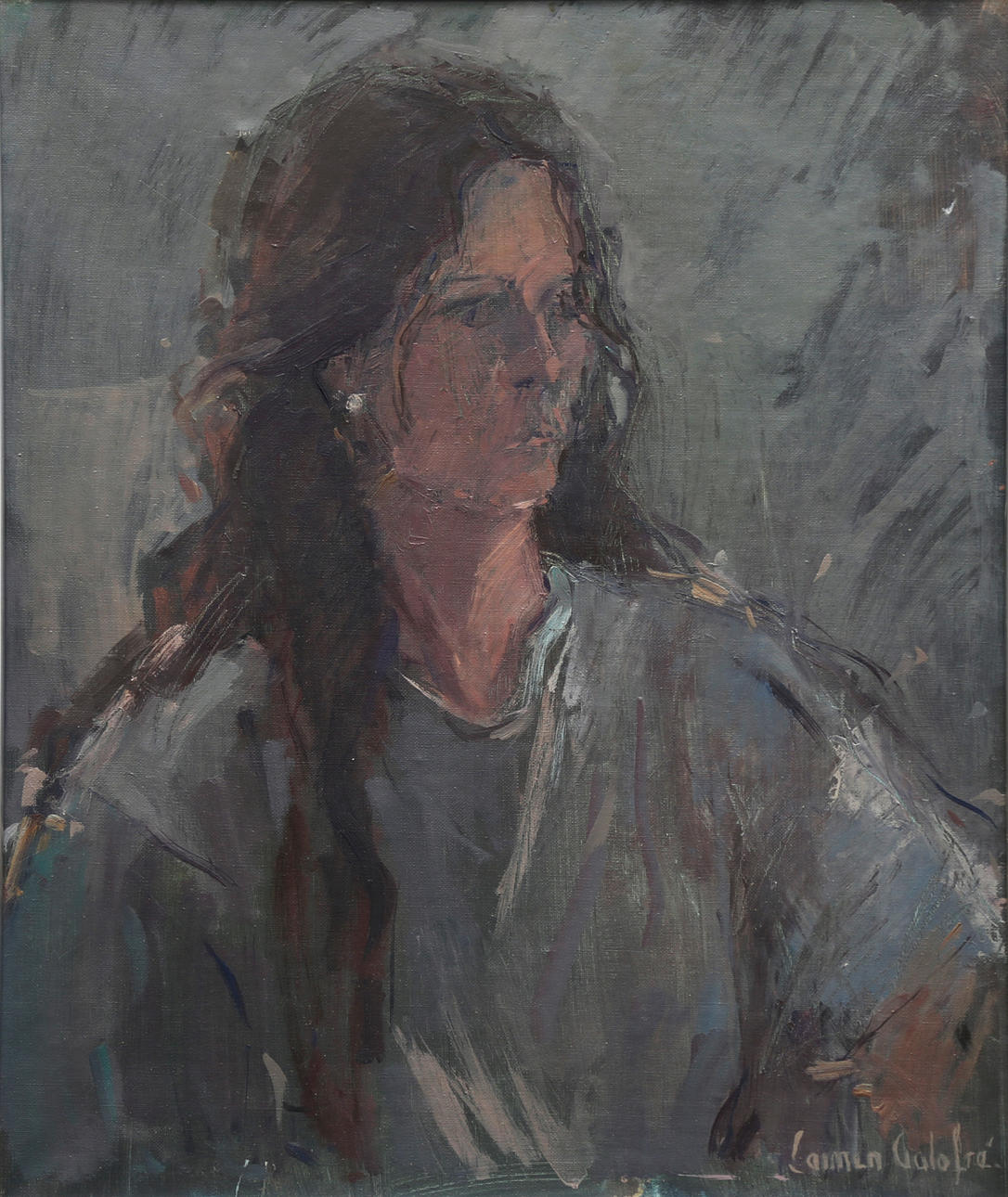 CARMEN GALOFRÉ. Una joven.