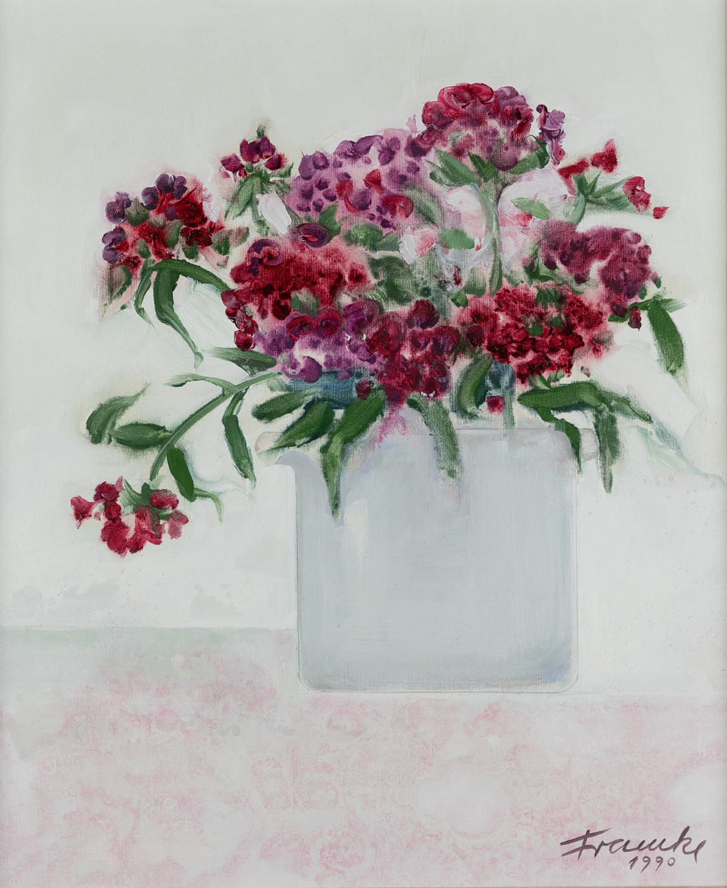 DIETER FRAMKE (1935). Blumen.