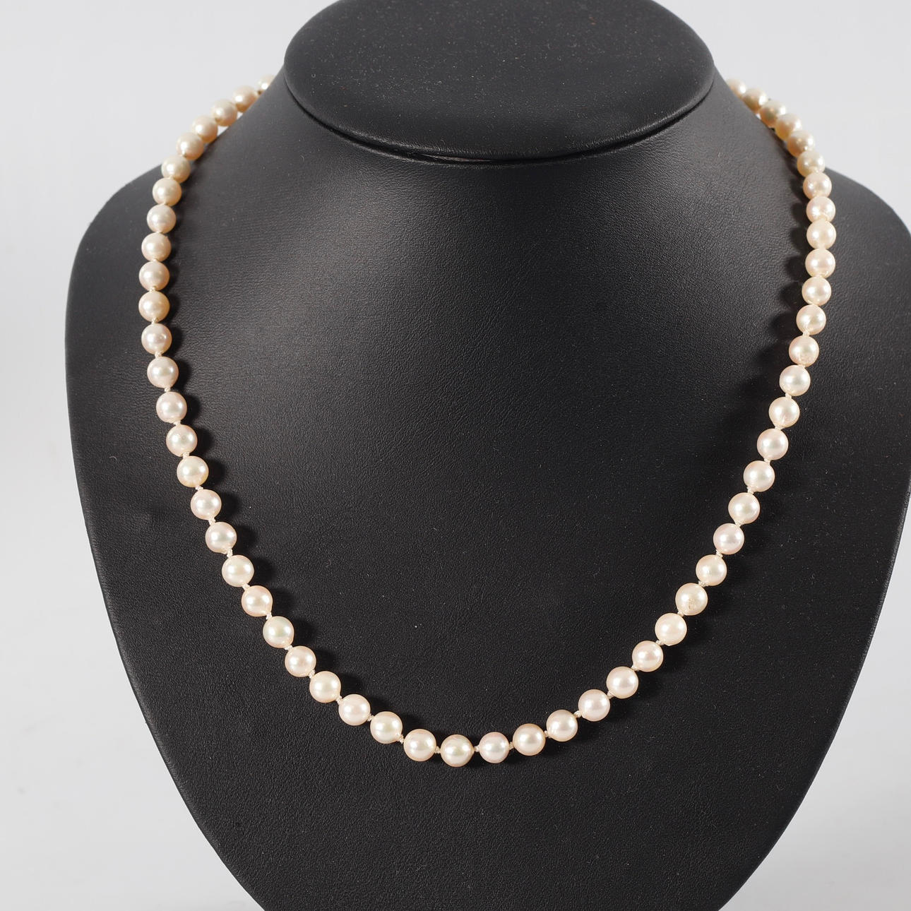 PÄRLCOLLIER, Per Dåvik, Alton, 18K.